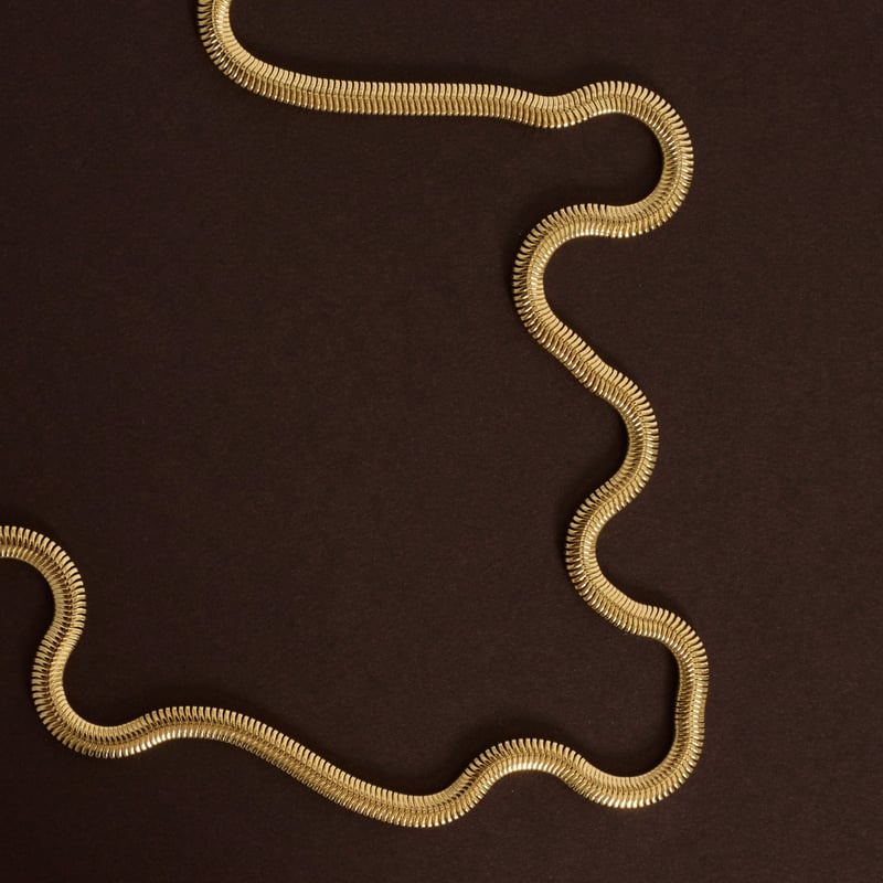 Corrente lacraia 4mm 45cm com alongadora