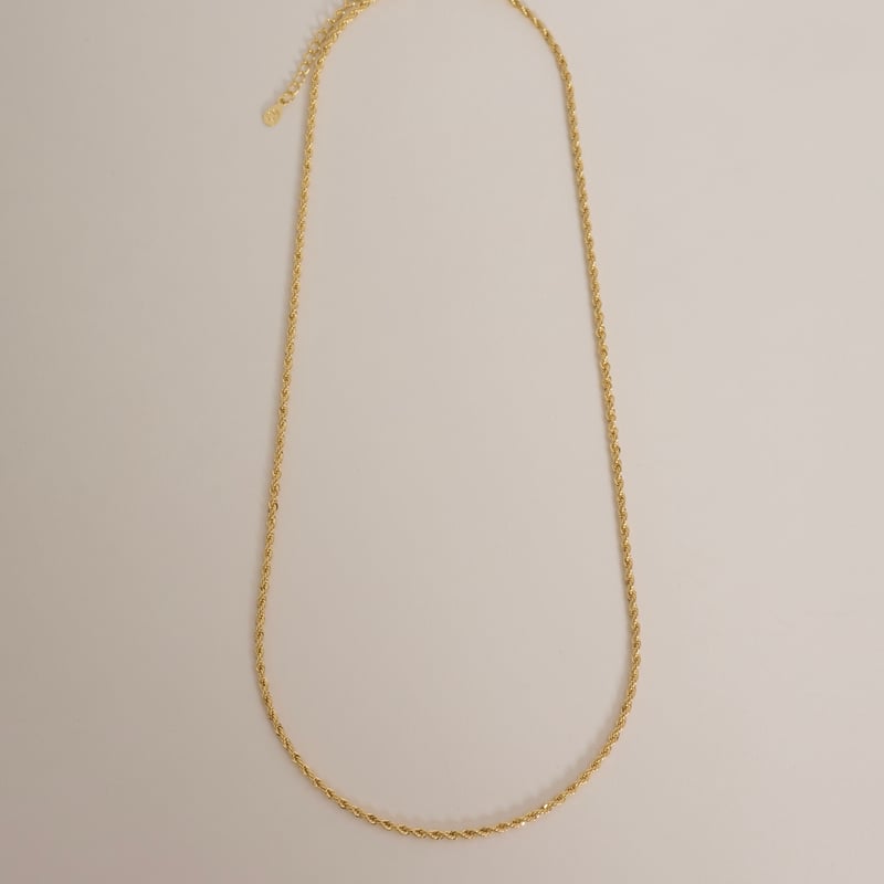 Corrente cordão baiano 2mm 40cm com alongadora