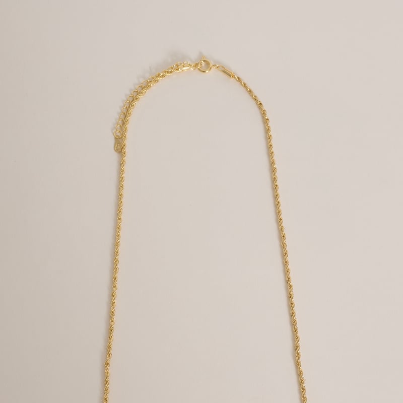 Corrente cordão baiano 2mm 45cm com alongadora