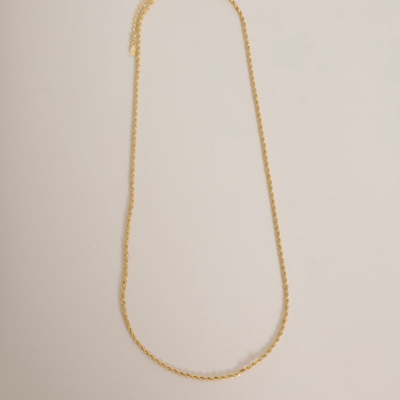 Corrente cordão baiano 2mm 50cm com alongadora