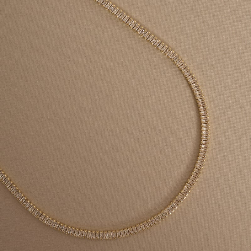 Colar Riviera 3x1,5mm 40cm com alongadora