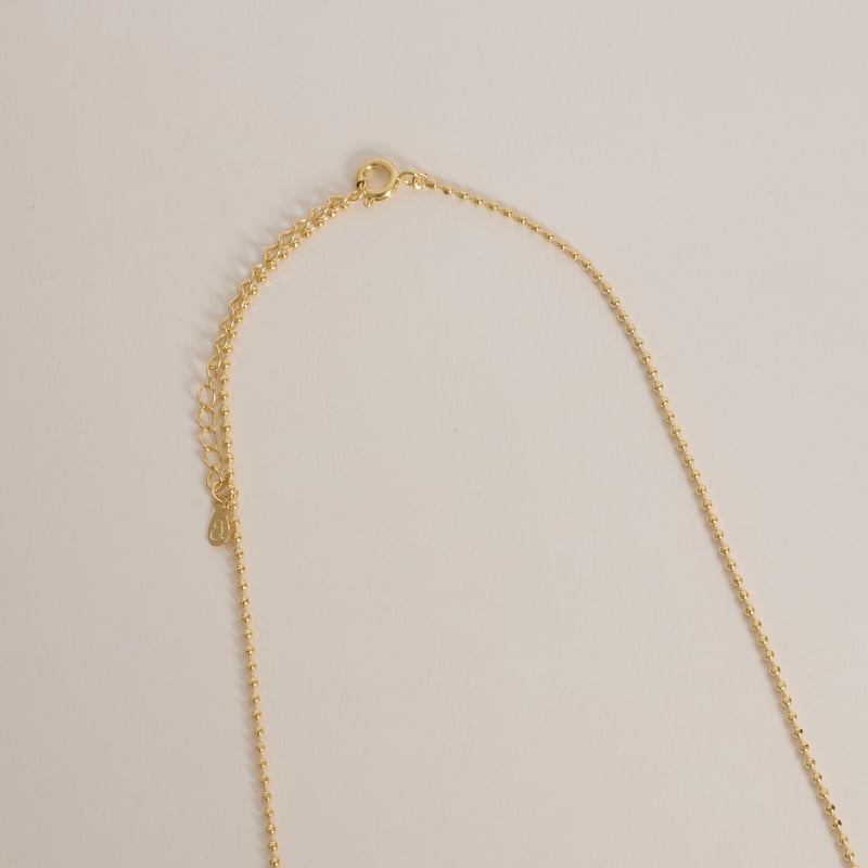 Corrente micro bolas 1.4mm 40cm com alongadora