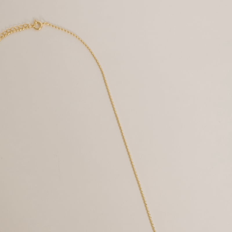 Corrente micro bolas 1.4mm 60cm com alongadora
