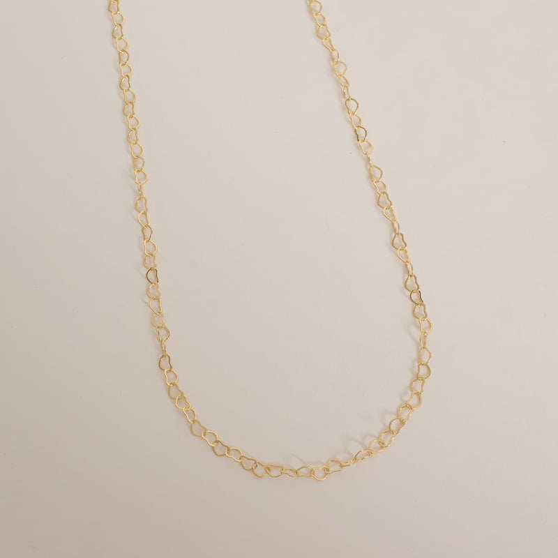 Corrente coração 4.2mm 50cm com alongadora