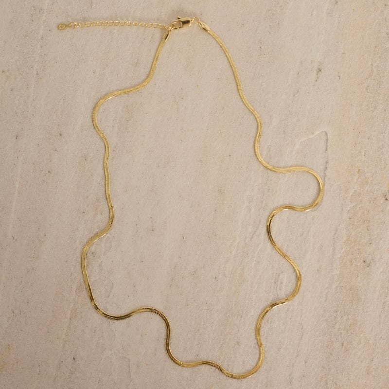 Corrente fita laminada 2mm 50cm com alongadora