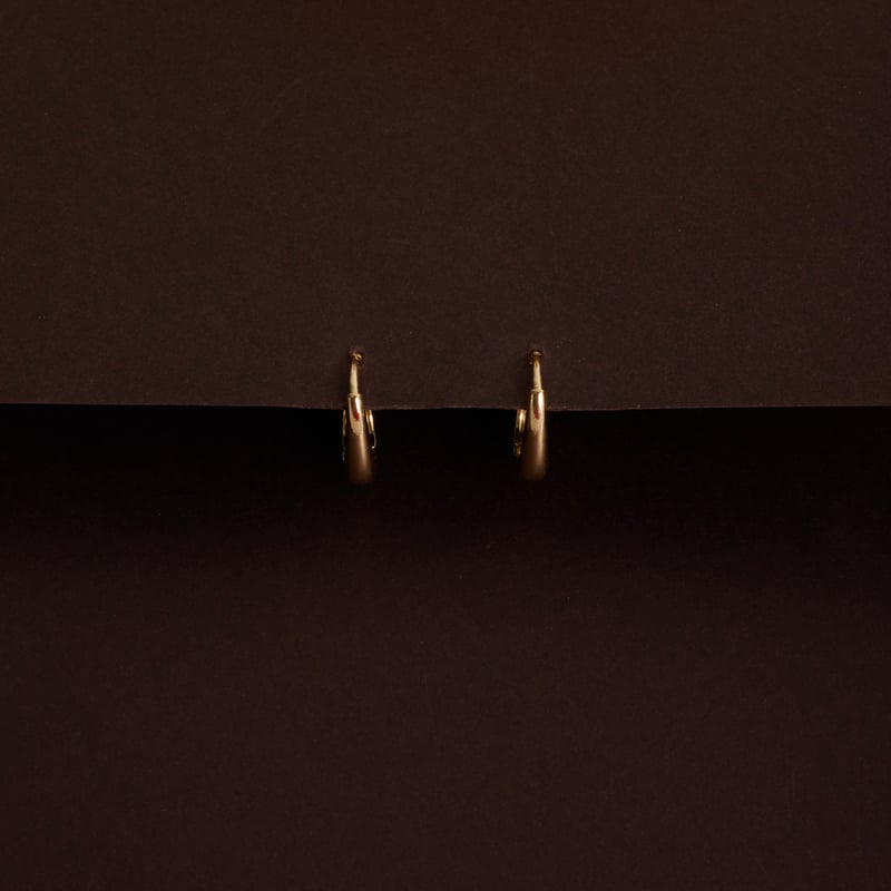 Argola click oval 17mm fio meia cana
