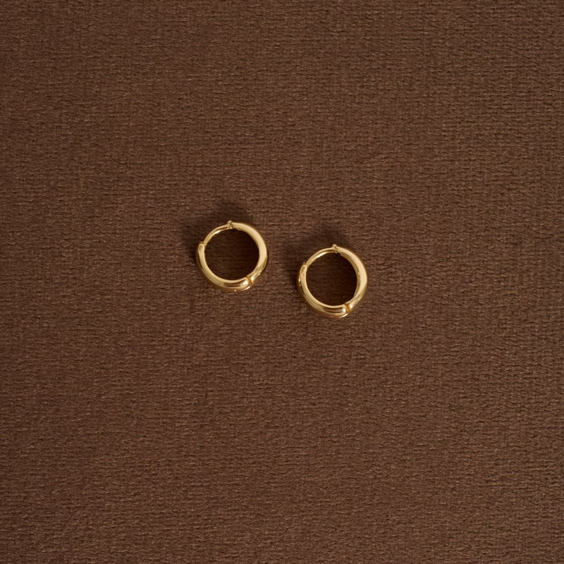 Argola click 11mm fio meia cana