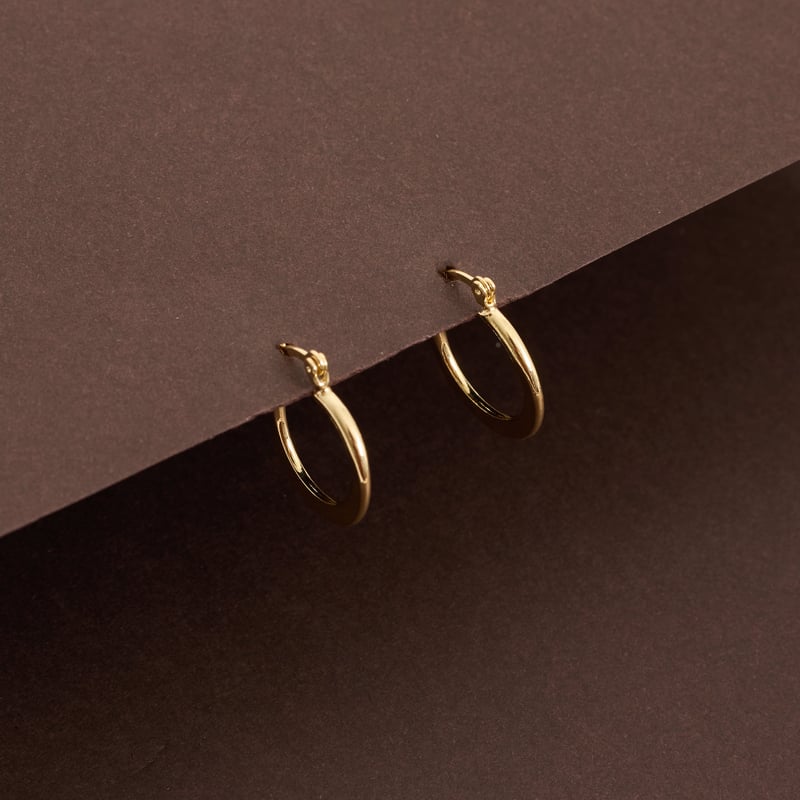 Argola fio achatado 19mm trava