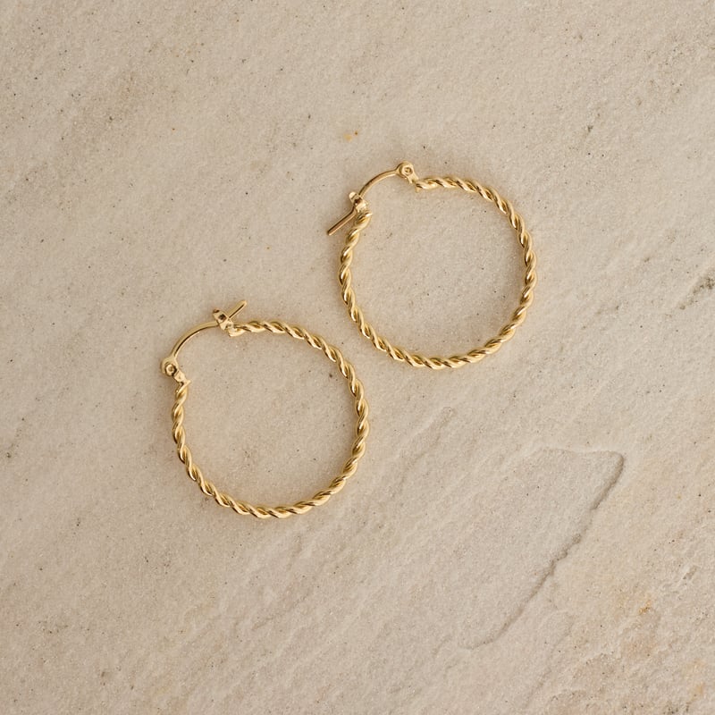 Argola trançada 31mm trava