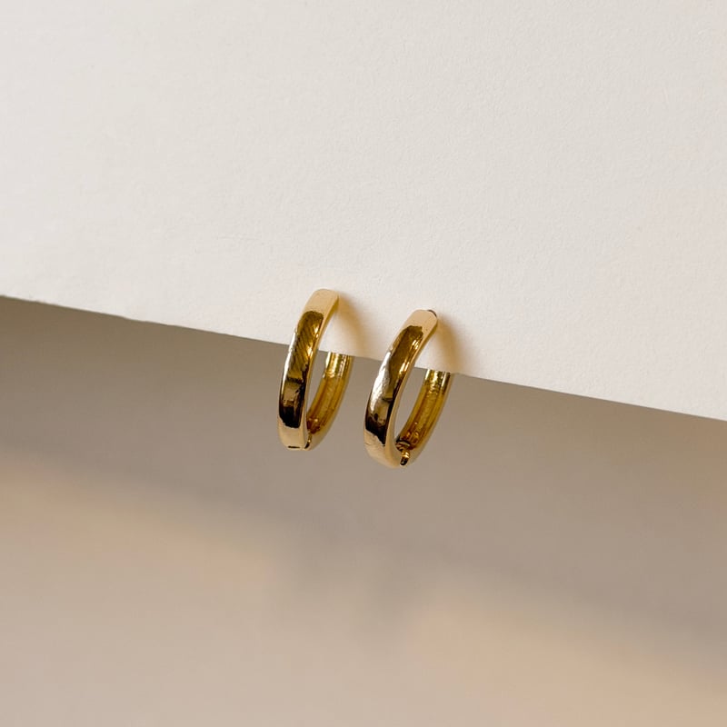 Argola click 15mm fio quadrado