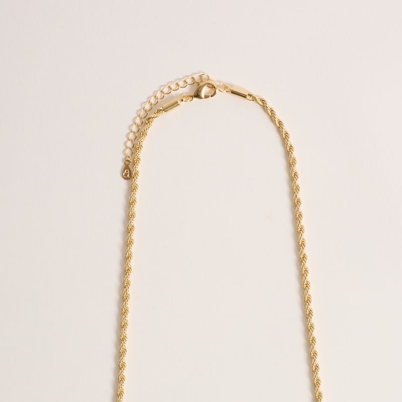 Corrente cordão baiano 2.9mm 40cm com alongadora