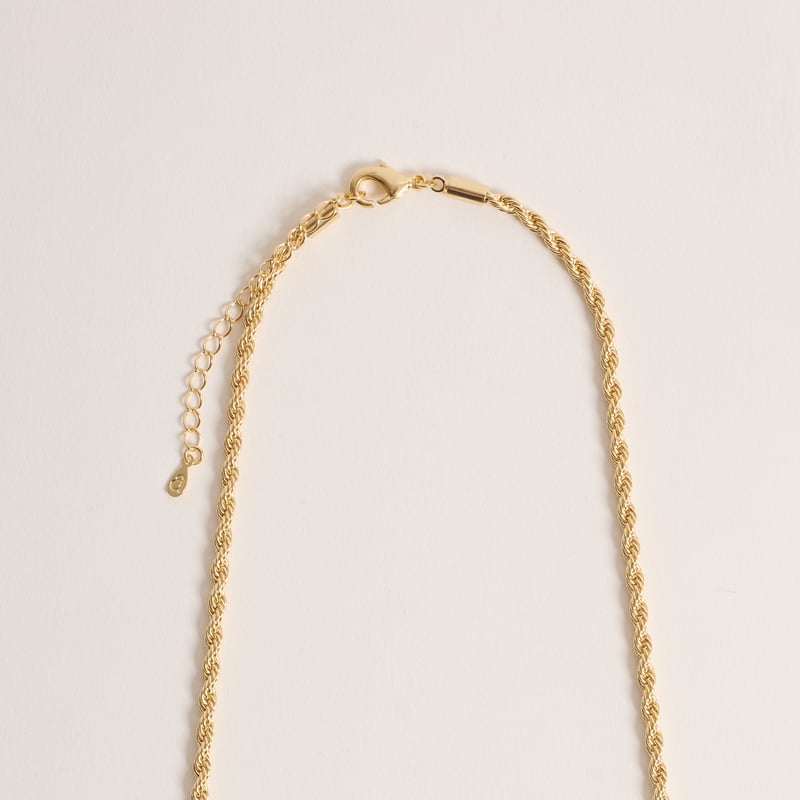 Corrente cordão baiano 2.9mm 45cm com alongadora