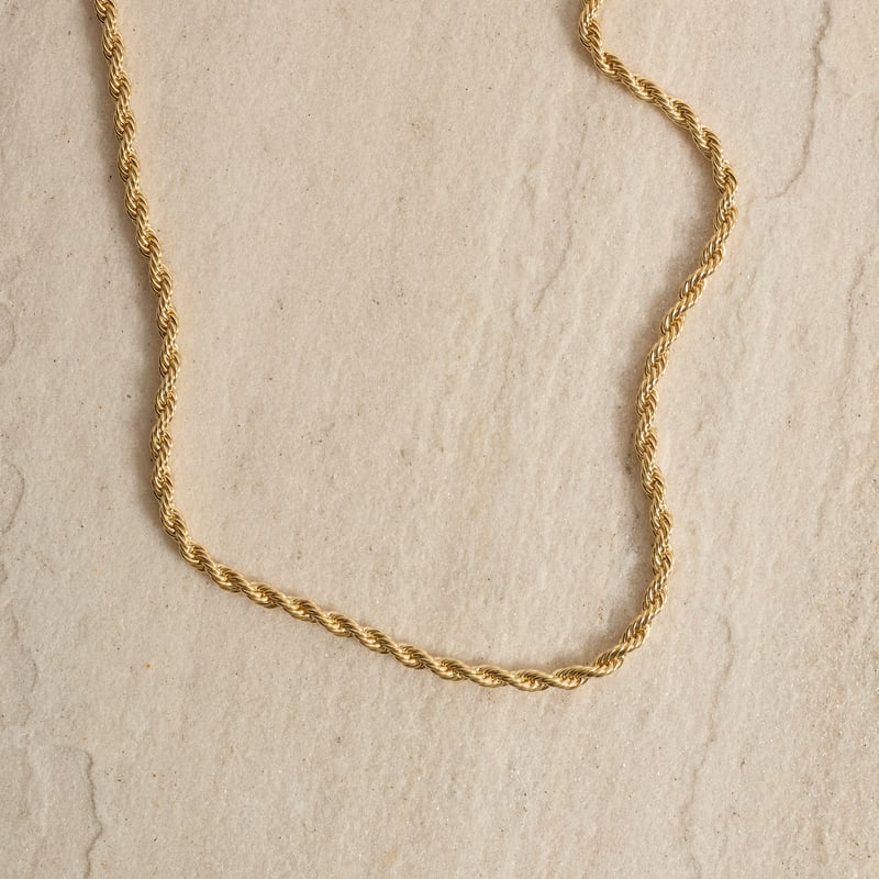 Corrente cordão baiano 2.9mm 45cm com alongadora