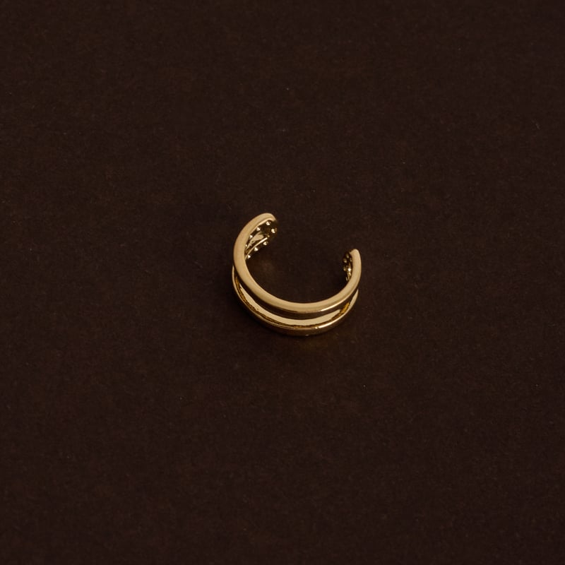 Piercing fake argola lisa 2 fios