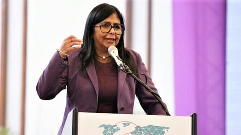 Delcy Rodríguez de Venezuela Viajará a Washington en un Paso Diplomático Inusual