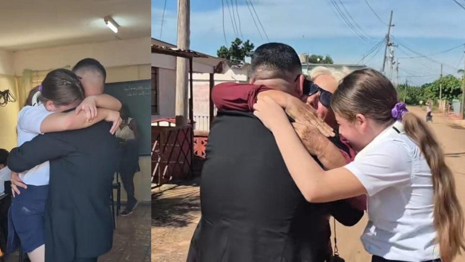 ¡Sorpresón en Cuba! Emigrante llega de Miami y derrite a su hija y madre
