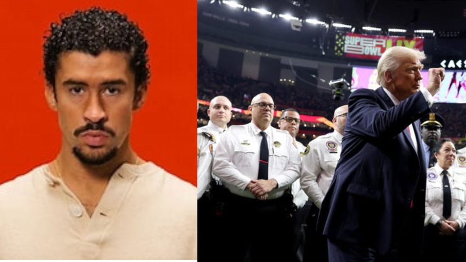 Trump se salta el Super Bowl por Bad Bunny y su show en español