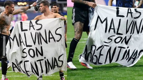 Argentina Celebra Clasificación al Mundial con Pancarta de las Malvinas, Desafiando a la FIFA