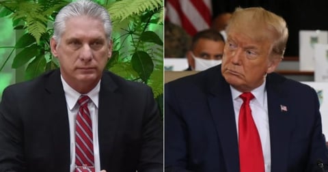 Trump Insists on Díaz-Canel's Exit to Foster Cuba-U.S. Relations