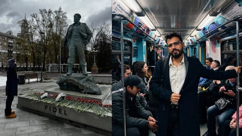Influencer Oficialista Elogia a Fidel Castro desde Moscú en Plena Crisis Cubana