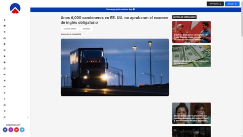 ¡Tremendo Lío en las Carreteras! 6,000 Camioneros Fuera de Juego por un Examen que Nadie Entiende