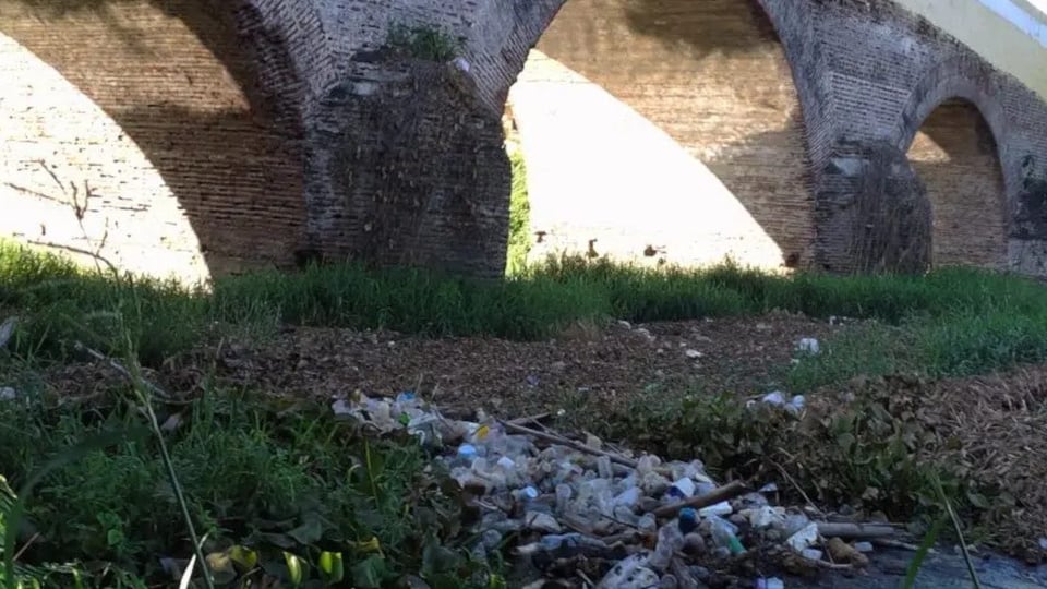 ¿¡Un Montón de Basura se Bañó en el Yayabo y Nadie la Saca!?