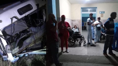 ¡Ómnibus se desbarata en Guáimaro y la gente queda de julepe!