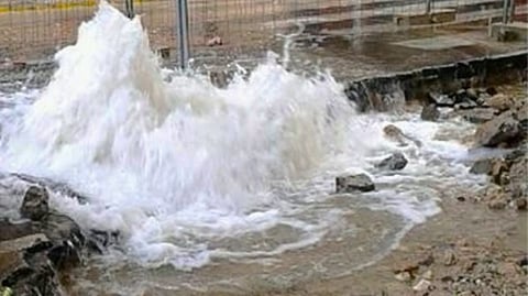 Una avería deja sin agua a barrios de Santiago de Cuba