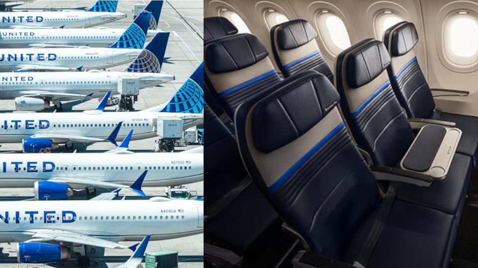 ¡Adiós al asiento del medio! United pone mesa donde antes había incomodidad
