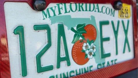 Tu Placa Dice Más de Ti de lo que Crees en Florida