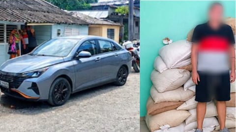 Interceptan gran cantidad de café en auto rentado en Baracoa