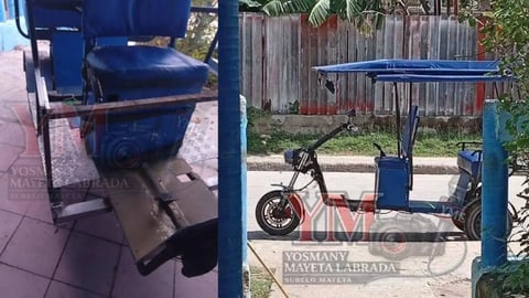 Trabajador apuñalado en Santiago de Cuba por robarle su triciclo eléctrico