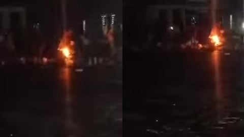 Habana Residents Burn Trash Amidst Water and Power Crisis