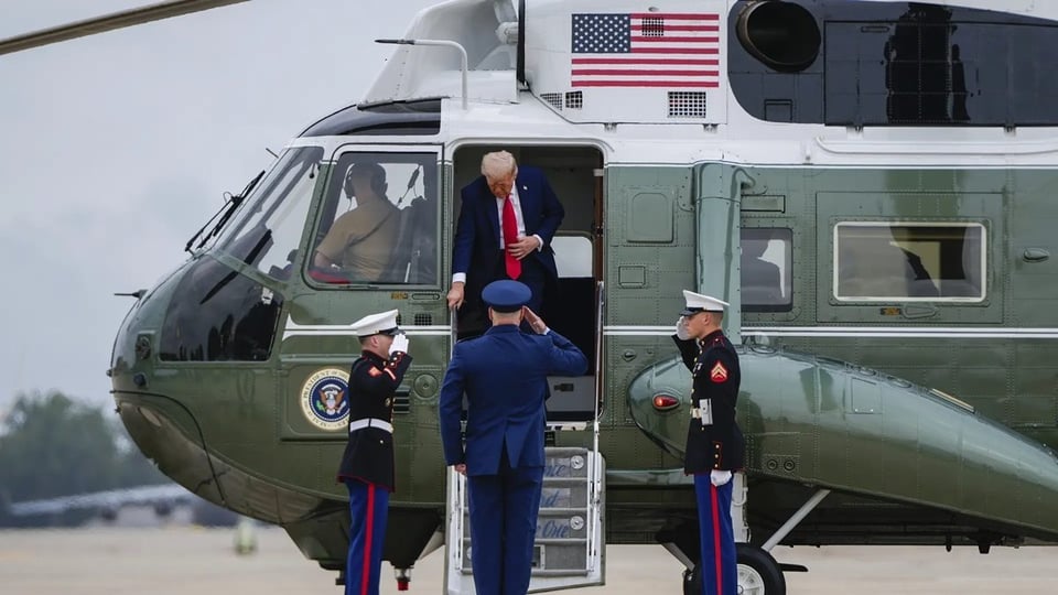 Jurado absuelve en tiempo récord a hombre acusado de apuntar láser a helicóptero de Trump