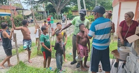 ¡Comida y Zapatos Pa' la Calle! Iglesia Episcopal Cubana Pone el Pecho por los Necesitados en Ciego de Ávila