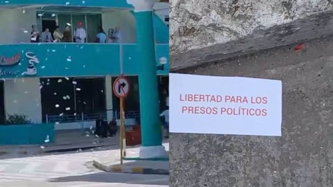 Lanzan volantes en Holguín exigiendo la liberación de presos políticos