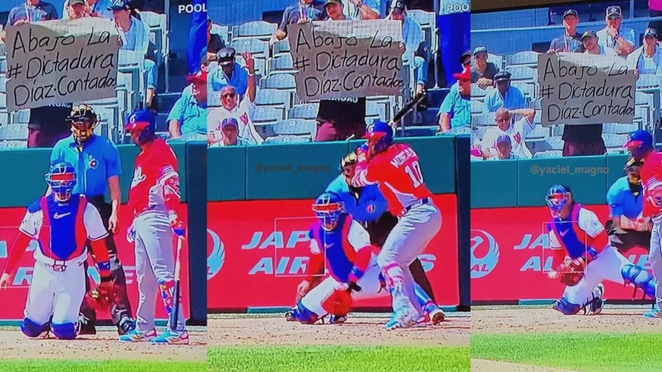 ¿Y tú supiste lo que pusieron en el juego de pelota? ¡Dictadura contada!