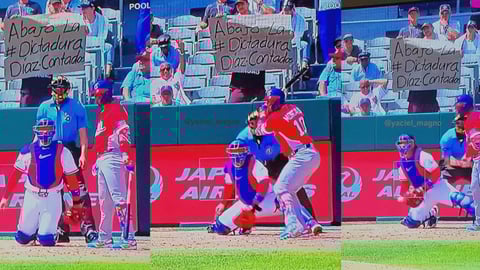 ¿Y tú supiste lo que pusieron en el juego de pelota? ¡Dictadura contada!