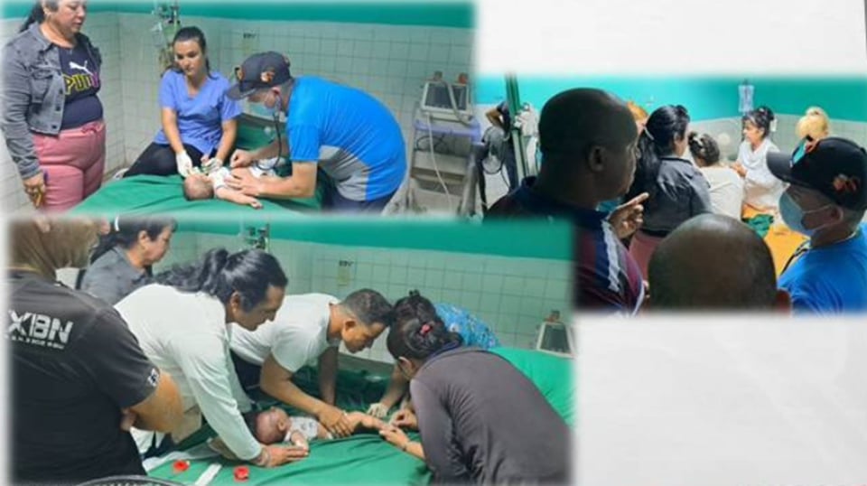 ¿¡Qué lío en Las Tunas! Auto se estrella y deja a varios en el hospital, ¡incluyendo chiquitines!