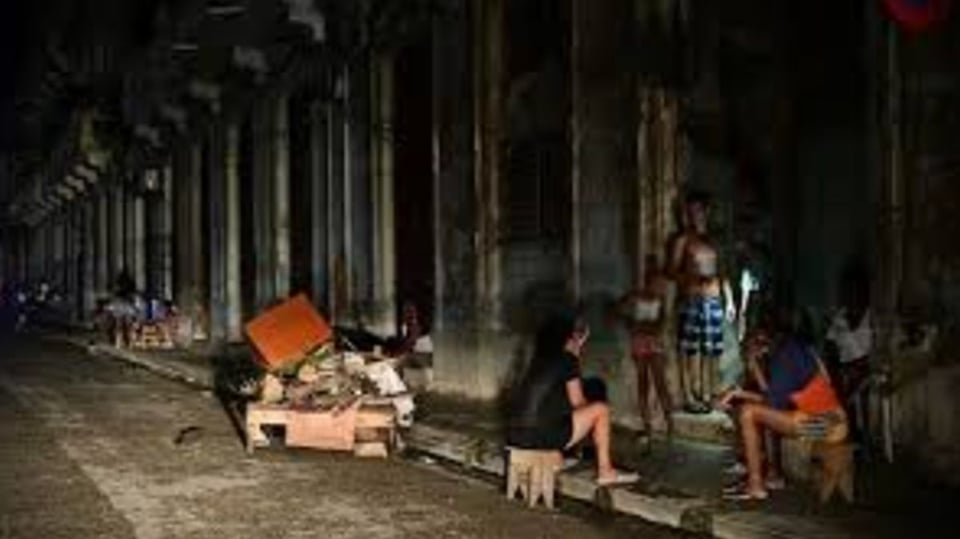 ¡Cuba a Oscuras! 63% del País Podría Quedarse Sin Luz Este Sábado