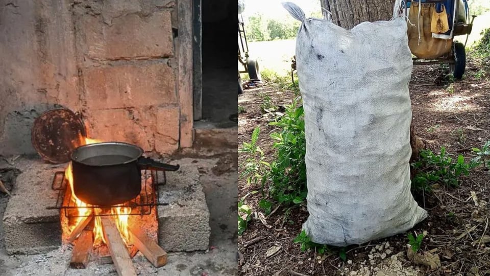 ¡Susto en Cuba! Saco de carbón cuesta más que el sueldo y ahoga a familias