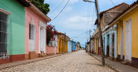 Trinidad, joya cubana, vacía ante el colapso turístico