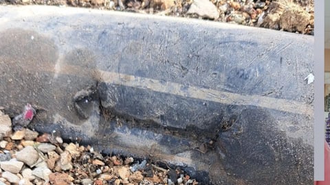 Excavadora causa rotura en tubería de agua en El Vedado; vecinos temen por el servicio