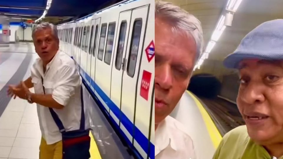¿Asustao en el Metro? ¡Humor Cubano la Lía en Madrid!