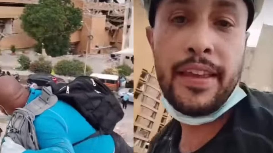 ¿Y tú crees que hay vida ahí? Rescatistas graban por si acaso