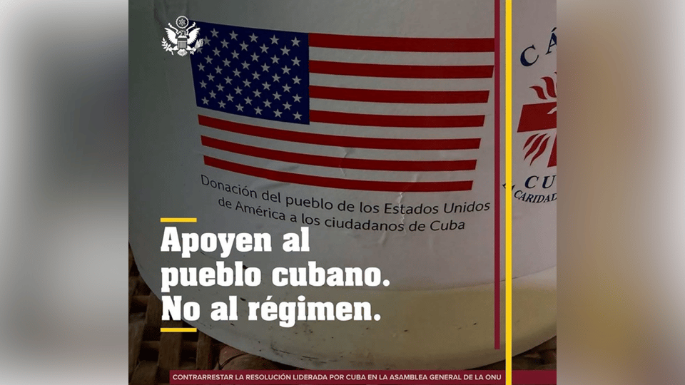 ¿Hasta cuándo el desastre? EE.UU. dice que el sistema comunista en Cuba es un fracaso y sigue mandando comida