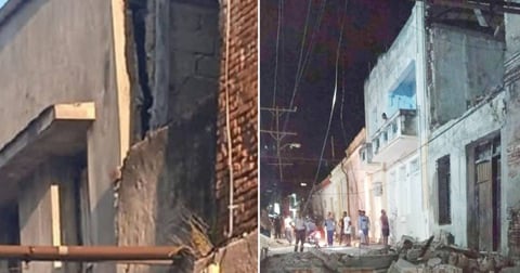 Colapso de Fachada en Santiago de Cuba: Denuncias de Abandono Estructural Resurgen
