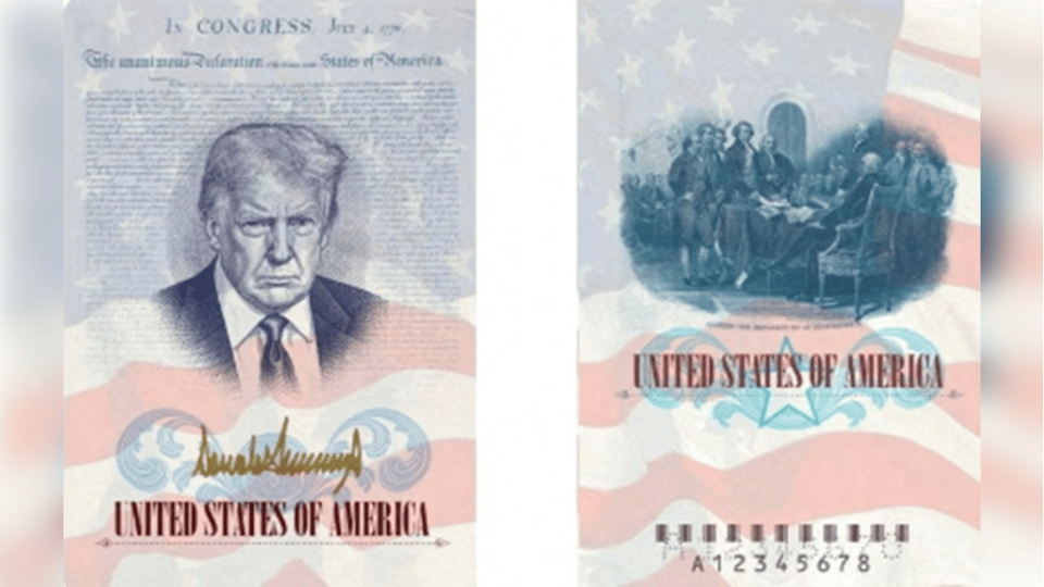 ¡El Presidente se Mete en el Bolsillo! Pasaportes Nuevos con Foto de Trump ¡Pa' que te Reconozcan en China!