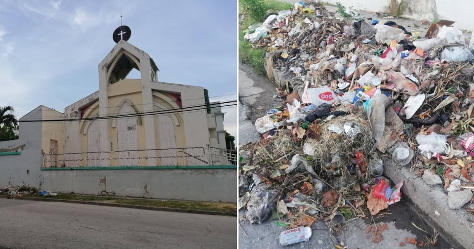 Iglesia en Santiago de Cuba Pide Ayuda por Basura Acumulada