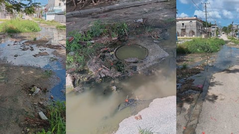 Aguas albañales y calles rotas: el lujo olvidado de La Habana